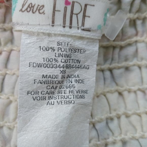 Love Fire Sundress - size XS - Picture 3 of 9